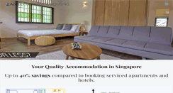 Desktop Screenshot of abielcorporatehousing.com